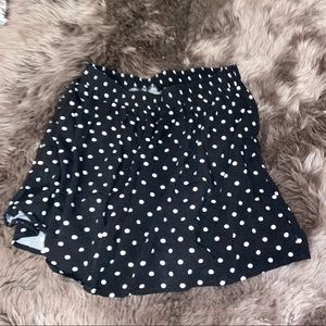 Forever 21 polka dot skirt